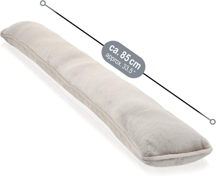 COM-FOUR® 2X Zugluftstopper für Tür und Fenster - Microfaser Windstopper- Energie sparen mit Luftzug