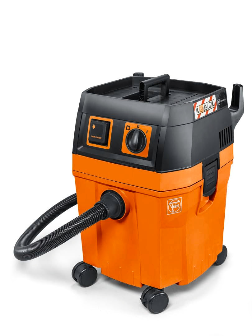 FEIN Nass- / Trockensauger DUSTEX 35L (Industriestaubsauger 1380W, Behälter 32l, extra Steckdose) 92