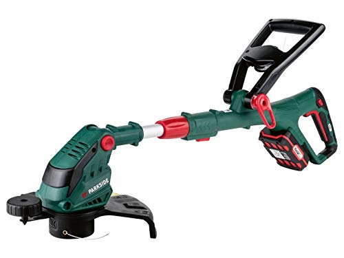 Parkside® Akku-Rasentrimmer X20V PRTA 20-Li B2, drehbarer Trimmerkopf, inklusive Akku und Ladegerät