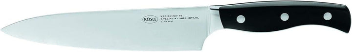 RÖSLE PURA Messerset 3-tlg., Hochwertiges Kochmesser, Universalmesser, Gemüsemesser mit scharf gesch