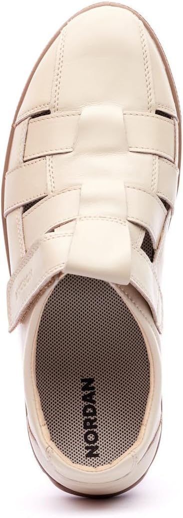 Nordan 1308R Herren Sandalen Sommer Leder Freizeitschuhe Anti-Rutsche Riemenschuhe Reisen Outdoor 42
