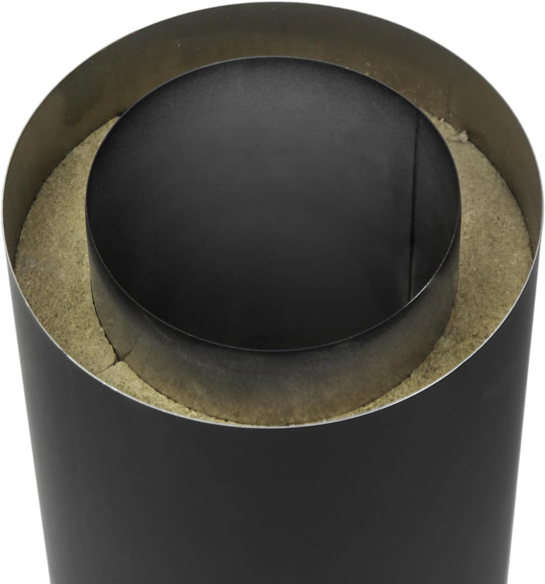 raik SH30011483-sw Raik Rauchrohr/Ofenrohr Coltherm doppelwandig mit Isolierung, Durchmesser 150 mm,