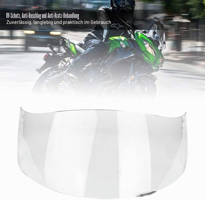 1 * Helmlinsenvisier,Helmlinsenvisier, Motorrad Windschutz Helmlinsenvisier Vollgesichtsanpassung fü