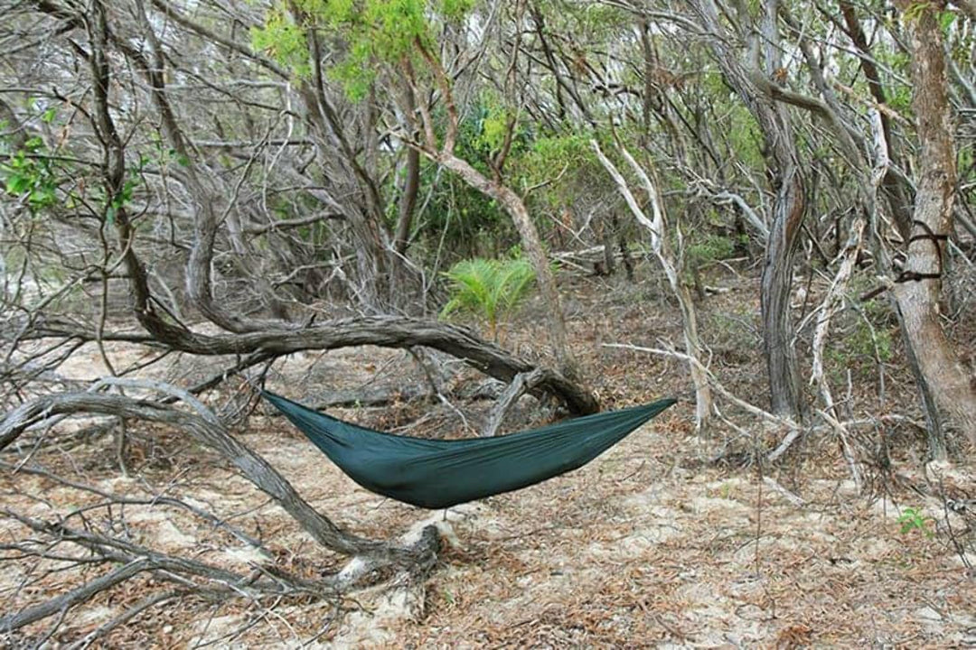 DD superleichte Outdoor Hängematte olivgrün