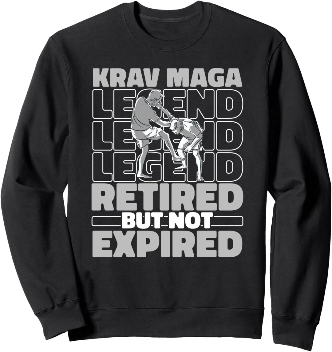 Krav Maga Im Ruhestand - Israel Kampfsport Krav Maga Sweatshirt