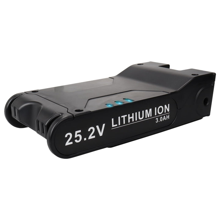 25,2 V 3000 mAh Lithium-Ionen-Ersatzakku kompatibel mit Shark XBAT200, Akku für Shark IF200 IF201 IF