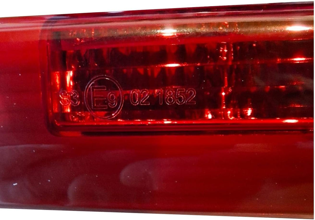 HZ-DESIGN Bremslicht 3. Bremsleuchte für Heckklappe in Rot kompatibel mit OPEL Astra H (A04) 03.2004