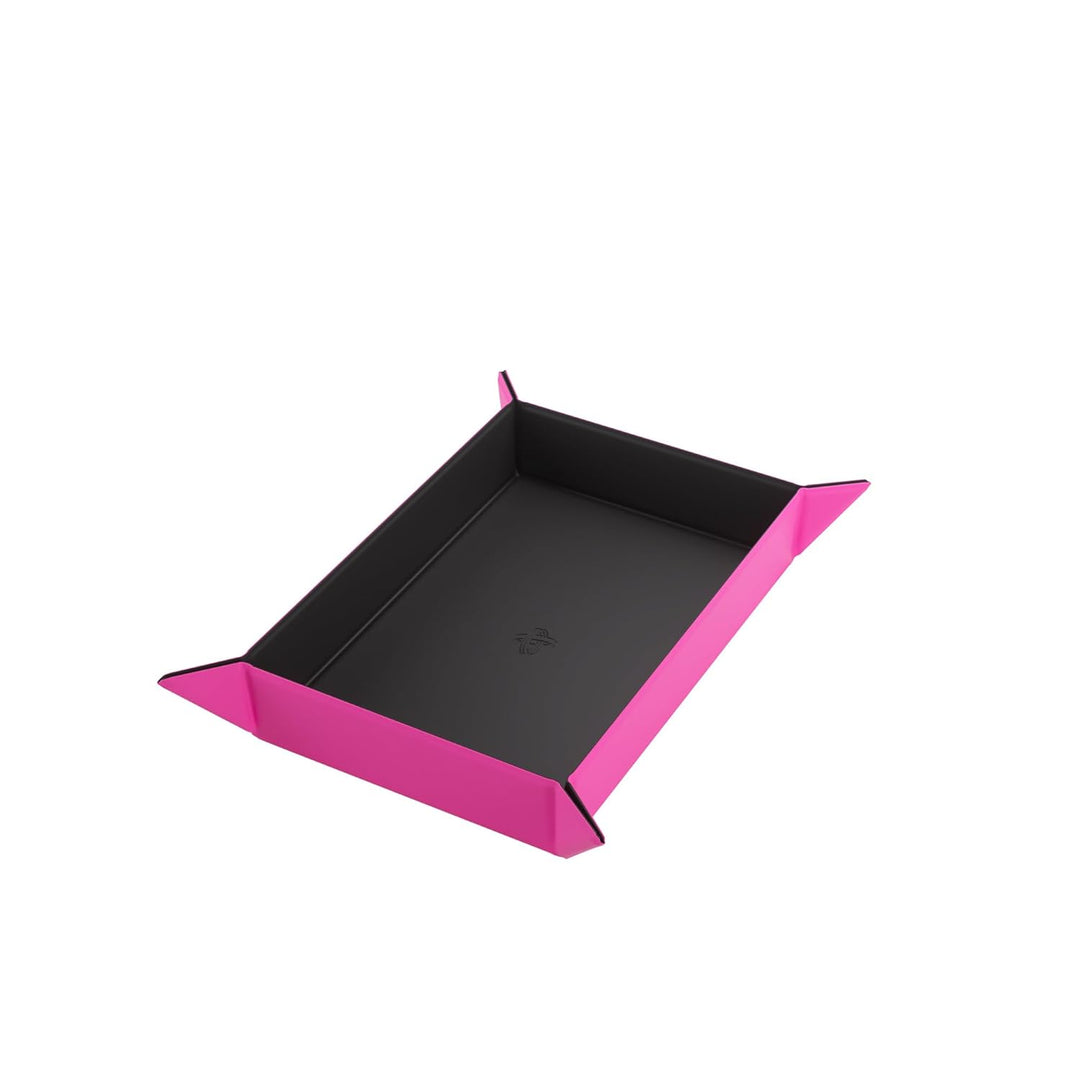 Gamegenic, Magnetic Dice Tray Rectangular Black/Pink