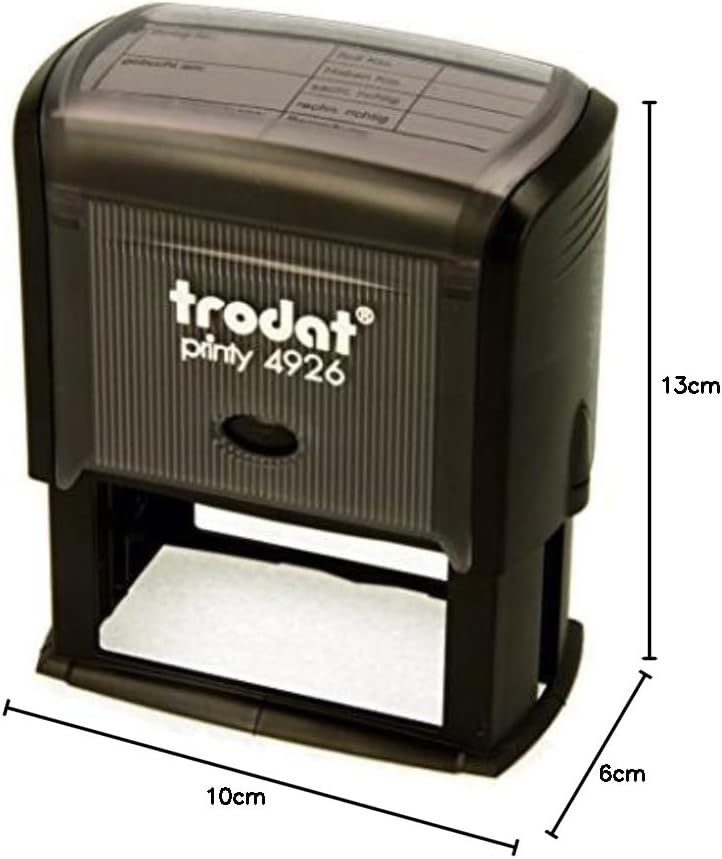 Kontierungsstempel auf trodat 4926 von Gravurxpress