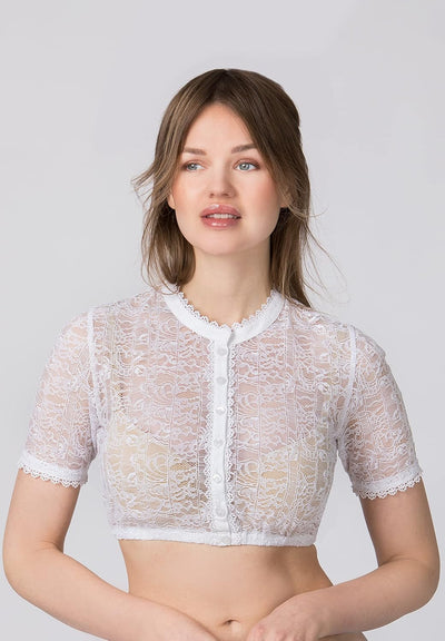 Stockerpoint Damen Lyla Bluse 36 Weiss, 36 Weiss