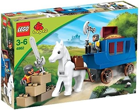 LEGO Duplo 4862 - Castle Kutsche mit Schatz, 15 Teile