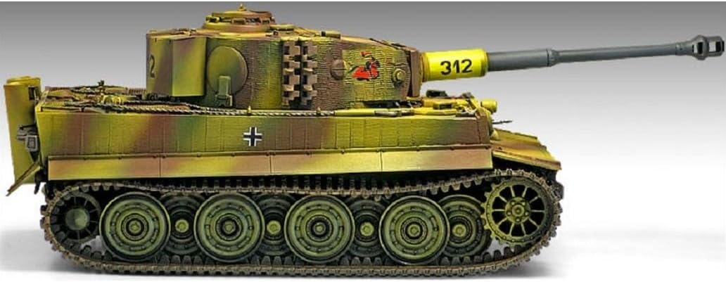 Academy AC13314 Tank,Tiger Modell, Mehrfarbig
