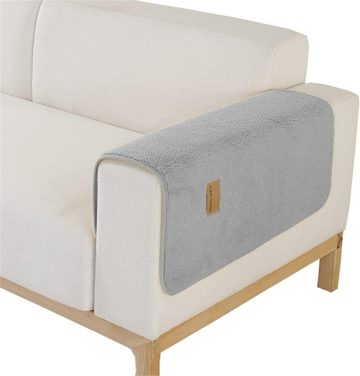 LINGKY Samt Sofabezug 1 2 3 4 Sitzer, L Form Sofaüberwurfe, Ecksofa Sofa überzug Pets Dog Couch über