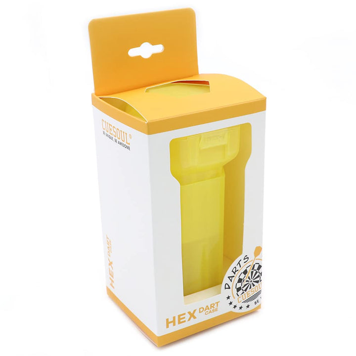 CUESOUL HEX Chopping Dart Etui Nur Hellgelbes Gehäuse, Nur Hellgelbes Gehäuse