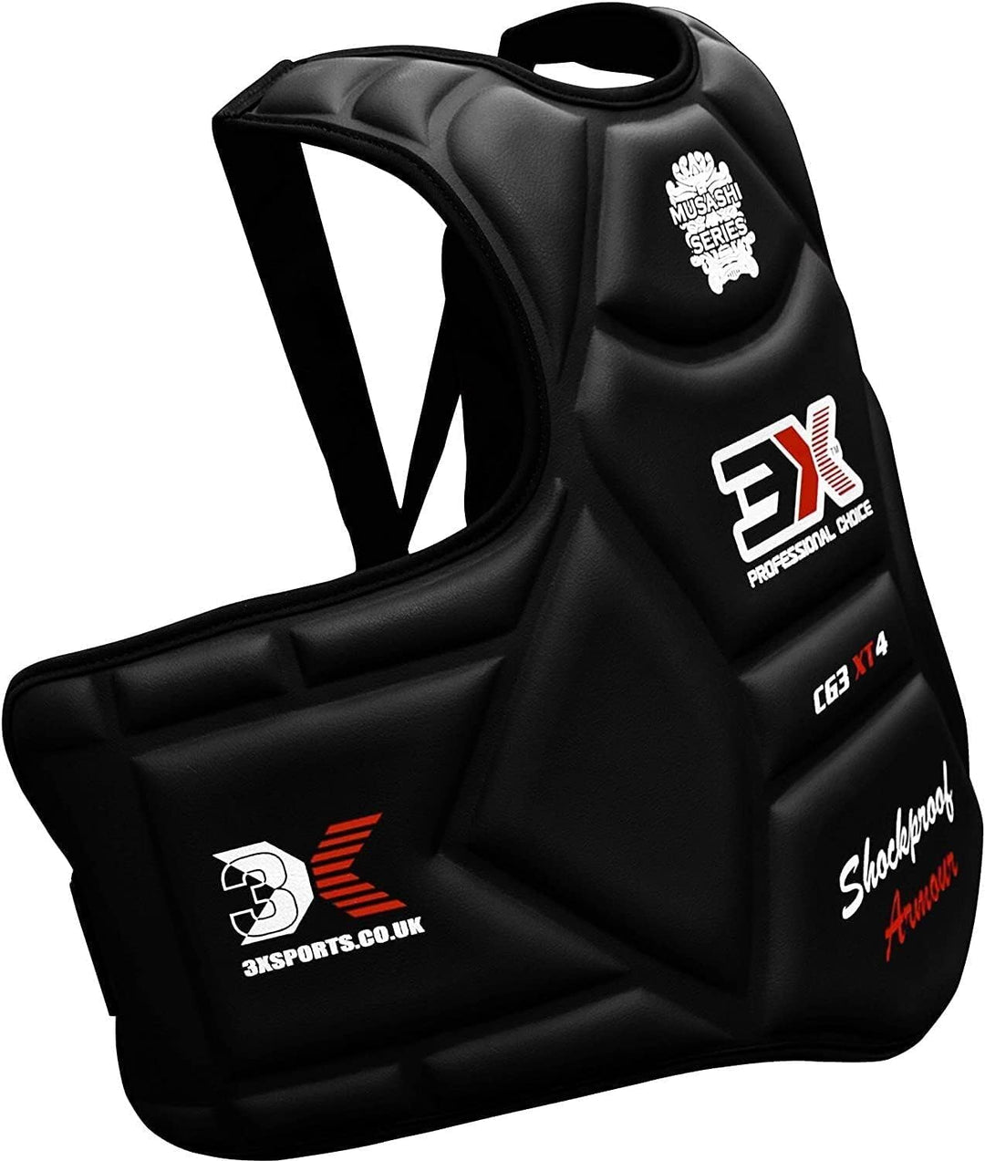 3X Professional Choice körperschutz Kampfsport Box-Brustschutz, Rippenschild, Rüstung, Taekwondo-Kör