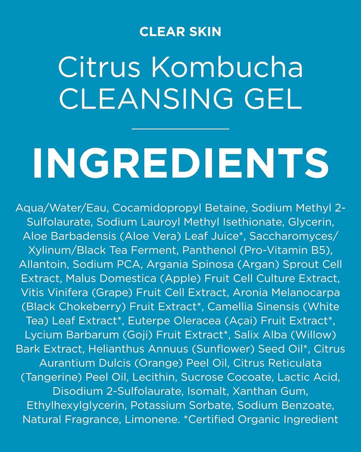 Andalou Naturals Kombucha Citrus Reinigungsgel 177 ml