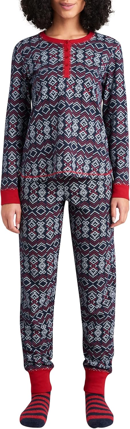 Schiesser Damen Geschenkset Pyjamaset L Mehrfarbig, L Mehrfarbig