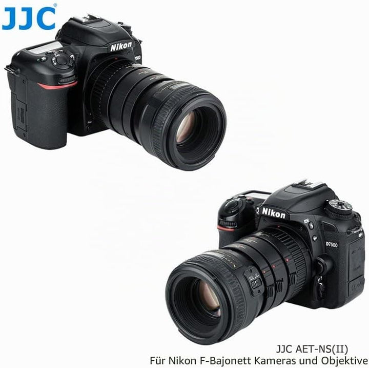 JJC Autofokus Zwischenringe (AF) mit TTL-Belichtung für Makrofotographie 12mm, 20mm und 36mm (Passen
