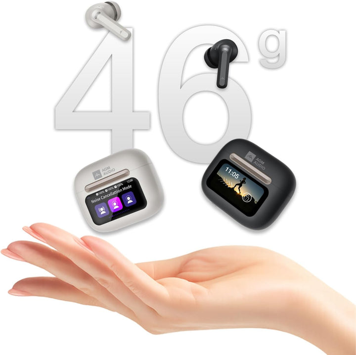 AGM Buds 9 In-Ear Bluetooth Kopfhörer,Drahtlose Kopfhörer mit Individuellem Sound,6H+24H Akkulaufzei