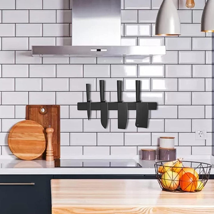 Magnetleiste Messer,Messer Magnetleiste,40cm Messerhalter Magnetisch Magnetleiste für Wand Magnetlei