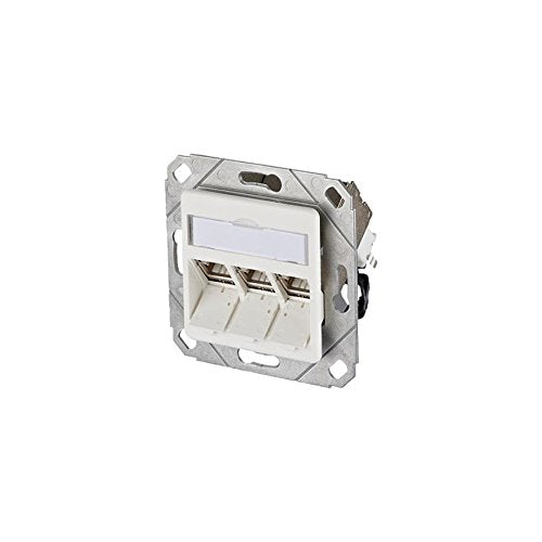 BTR C6Amodul 3-Port 270°M UPk reinweiss METZ CONNECT 130B12D31102-E