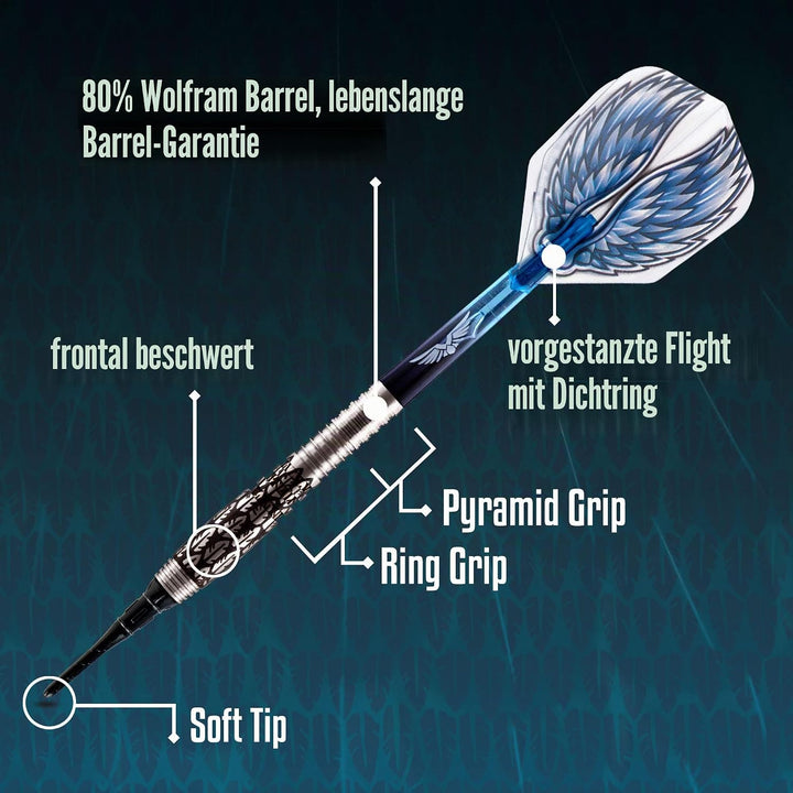 Shot! - Birds of Prey Kite - Steeldart 18.0 Gramm, 18.0 Gramm