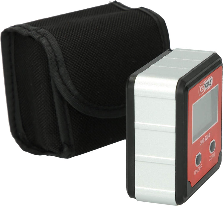 KS Tools 300.0208 Digitale Wasserwaage mit Winkelmesser