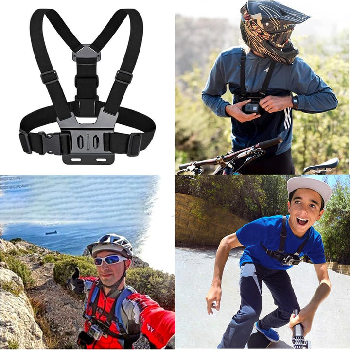 11-in-1-Zubehör-Set für Action-Kamera, kompatibel mit GoPro Hero 9, 8, Max, 7, 6, 5, 4, Black, GoPro