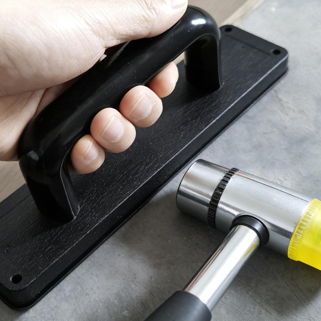 Schlagklotz Vinyl mit Griff: 236 mm Vinyl Laminat Verlegewerkzeuge mit Gummihammer, Vinylboden Schla