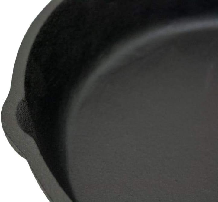 Schickling Gusspfanne - Gusseisenpfanne - Eisenpfanne - Bratpfanne aus Gusseisen - Ø26cm - Grillpfan