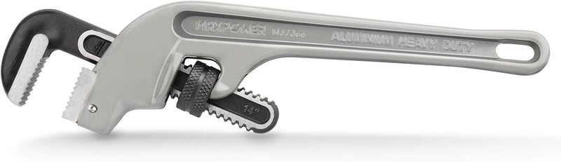 MAXPOWER 350mm Rohrzange Chrom Rohrzange für Plastikrohre 45° Rohrzange Profi Maximale Öffnung 33mm