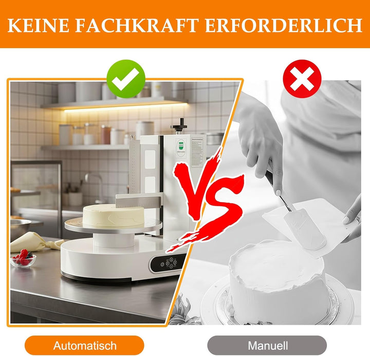 Automatische Kuchencreme-Maschine, Torten Glättungsmaschine, Cake Decorating Machine Zum Verteilen v