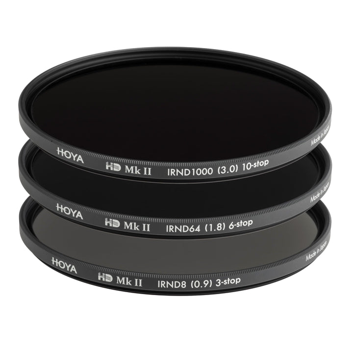 HOYA 3X Neutral Density Filters kit HD MkII IRND8/64/1000 ø49 mm ø49mm HD MkII kit IRND, ø49mm HD Mk