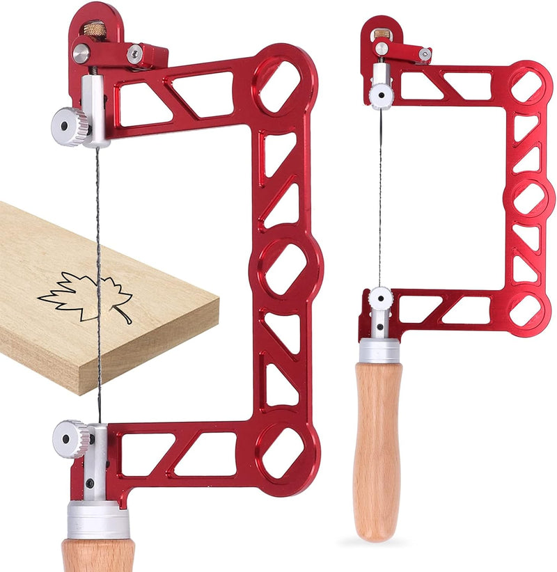 Laubsäge, Laubsäge für Holzarbeiter, U-Form, Holzgriff, Laubsäge für Holzbearbeitung, Schmuckherstel