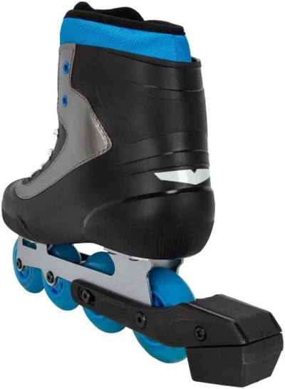 BAUER Rec Inline Skate Coaster Junior + Senior, Grösse:M9/W10 (EU 43), Weite :R = Regular