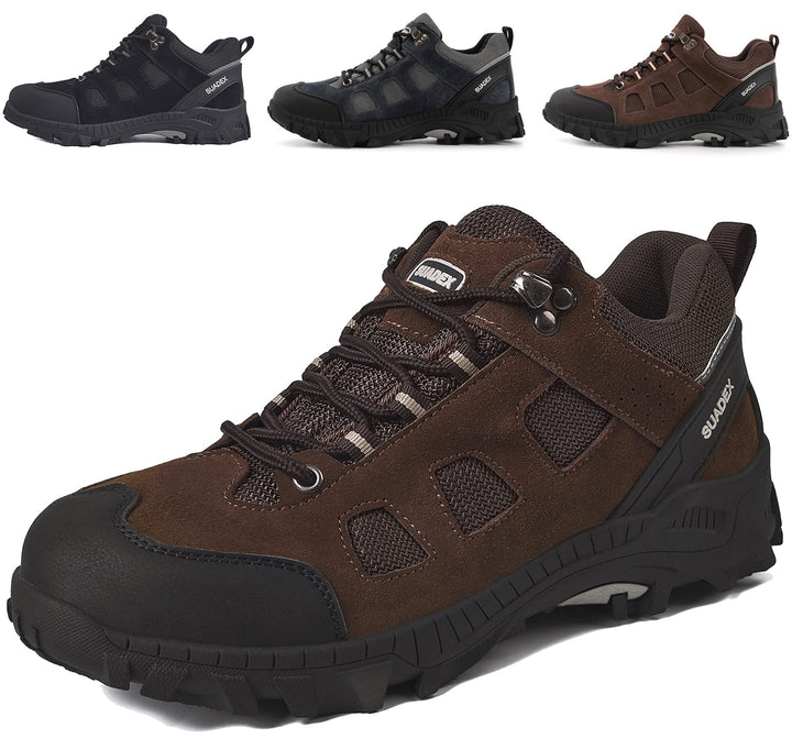 SUADEX Sicherheitsschuhe Arbeitsschuhe Herren Damen Leicht Stahlkappenschuhe Atmungsaktiv mit Stahlk