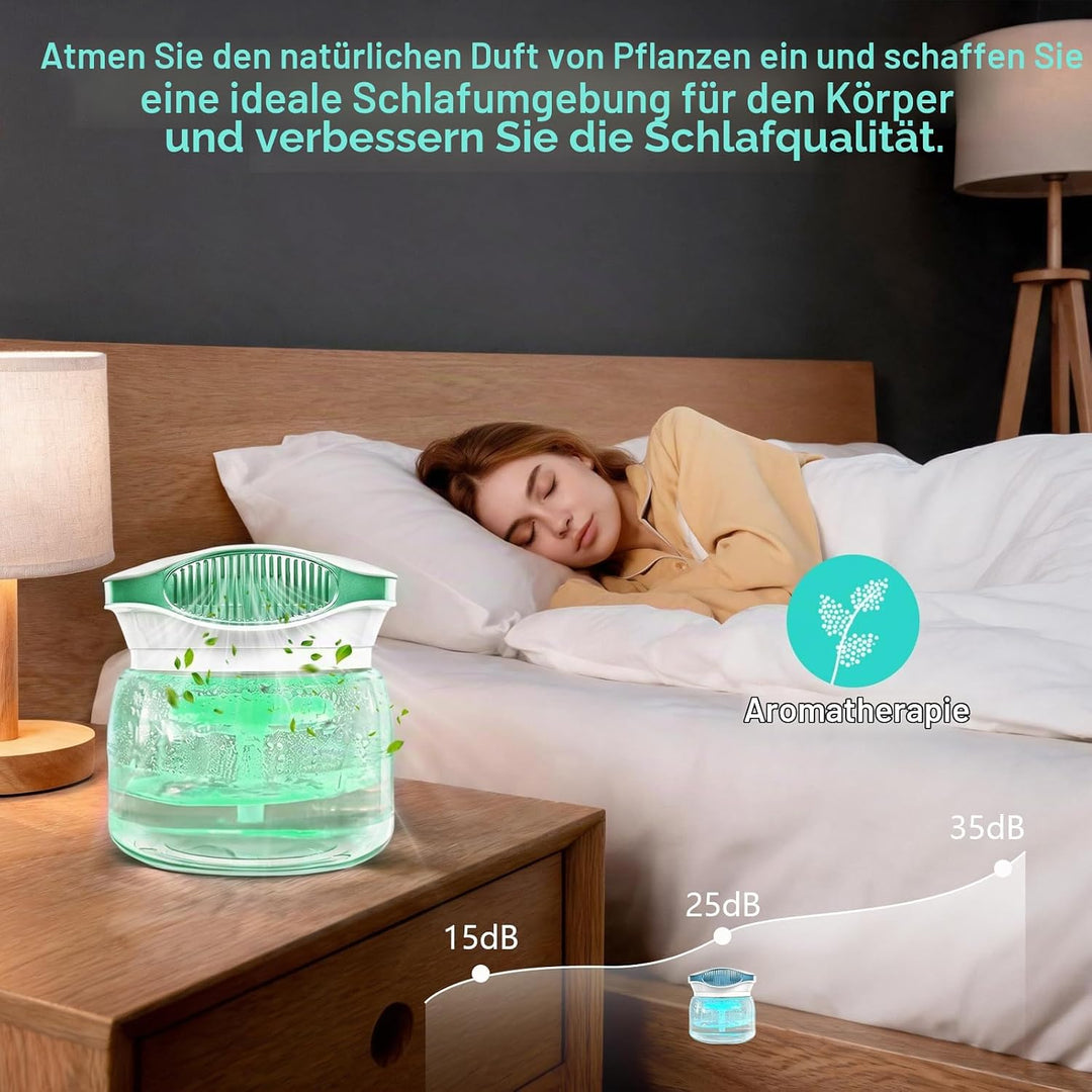 Lufterfrischer Luftbefeuchter Aroma Diffuser Ioniser with 30ml Water Soluble Lavender Essential oill