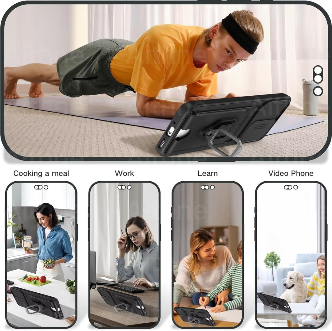 Case für Xiaomi Redmi 10C/Redmi 10 Power 4G Handykette Hüll,Slide kameraschutz,Silikon Handyhülle zu
