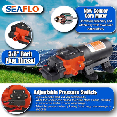 Seaflo 12V 4.3 LPM Wasser System Pumpe