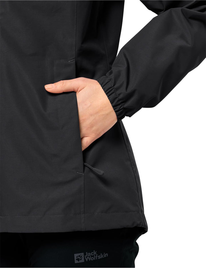 Jack Wolfskin Damen Stormy Point 2l Jkt W Jacket XS Schwarz, XS Schwarz