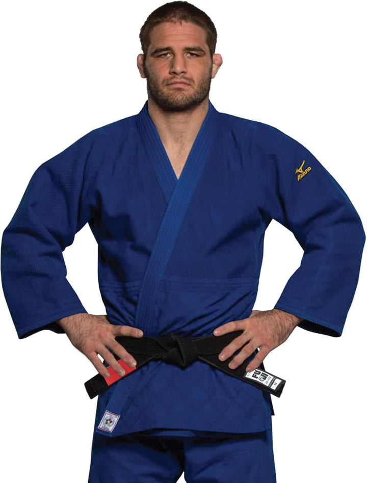 FUJI Unisex Fuji Premium Pearl Weave Belt, Black BJJ GI Gürtel A2 Schwarz, A2 Schwarz