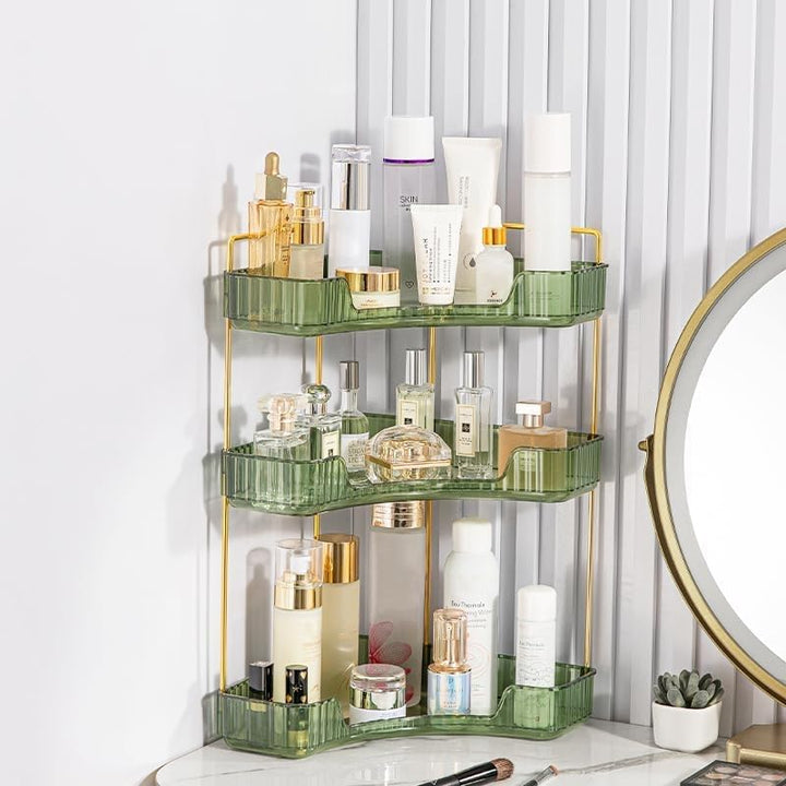 Make up Organizer, Kosmetik Organizer, Beauty Organizer, Hautpflege Organizer für Bad Schminktisch (