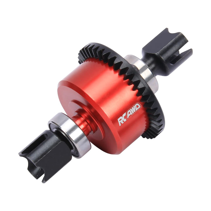 RCAWD ARRMA 6s Diff-Satz Komplett, Stahl Front/Heck-Diff Set komplett mit 40CrMo Hauptdiff Zahnrad 4