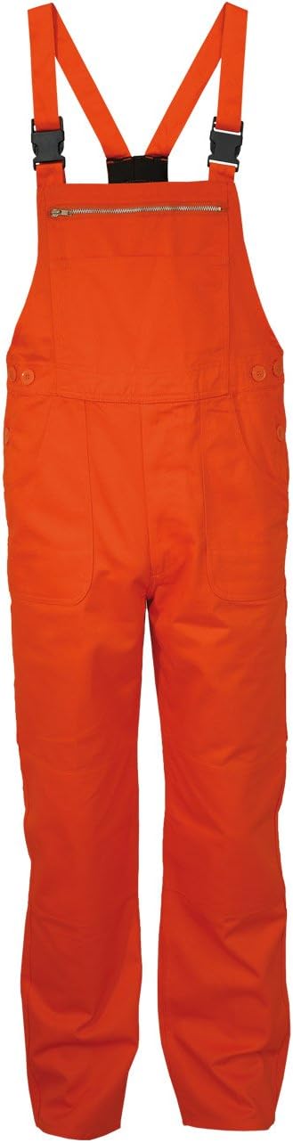 Carson Classic Workwear Arbeitslatzhose aus reiner Baumwolle, 1 Stück, 50, orange, KTH26.OR Orange 5