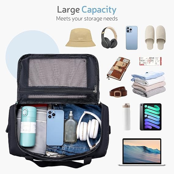 YOODI 40x30x20 Wizz Air Vueling Faltbare Reisetasche Handgepäck Flugzeug Wasserdicht Leicht 25L Hand
