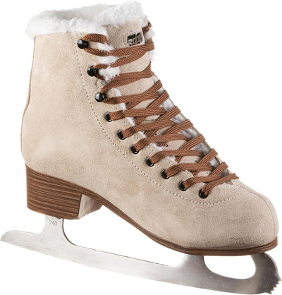 Roces Damen Suede Eco-fur Freizeit-Schlittschuh 36 suedebrown, 36 suedebrown