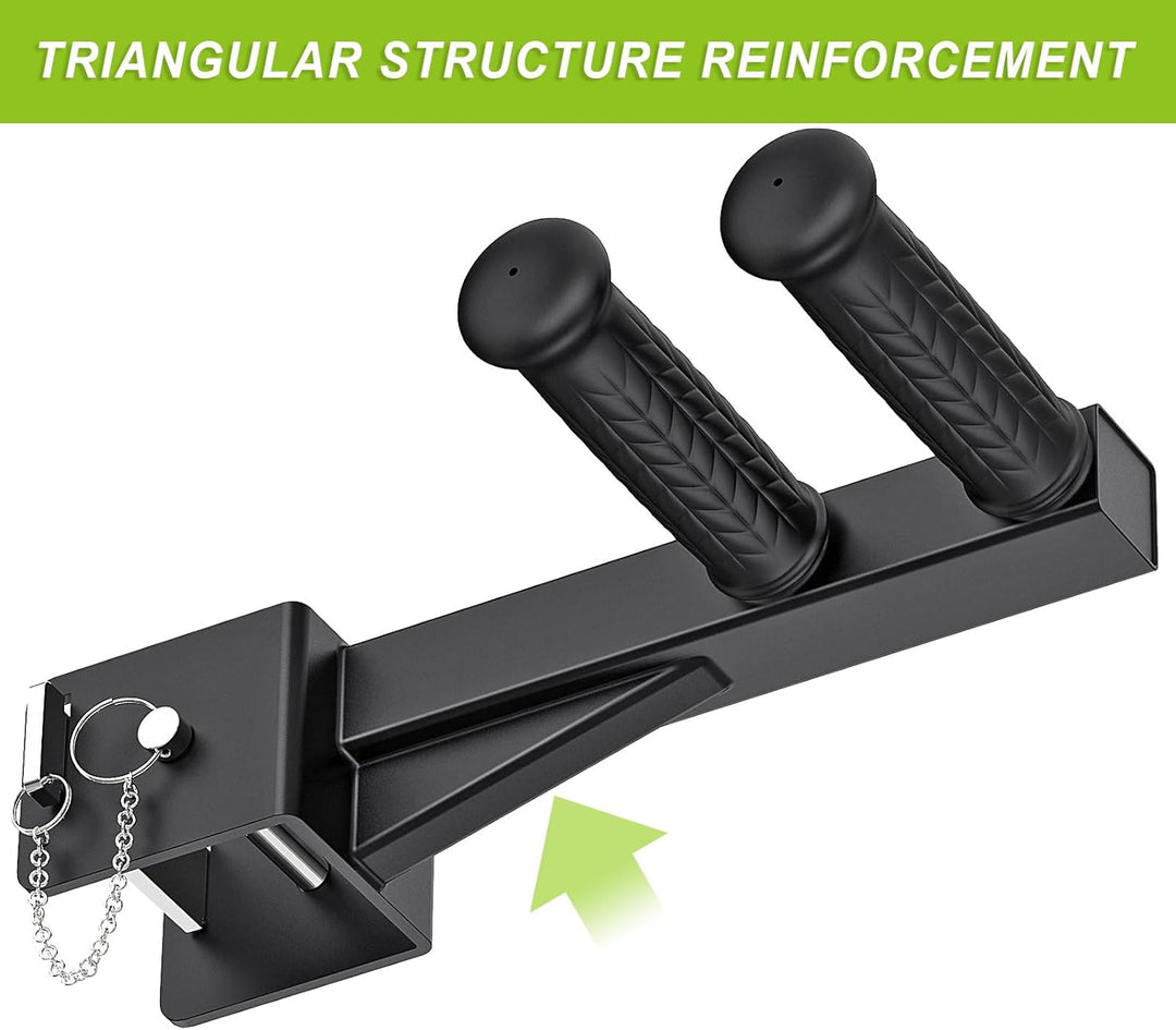 Dip-Stangen-Aufsatz für 2 x 2 Zoll und 3 x 3 Zoll Power Rack, rutschfeste breite und schmale Griffe,