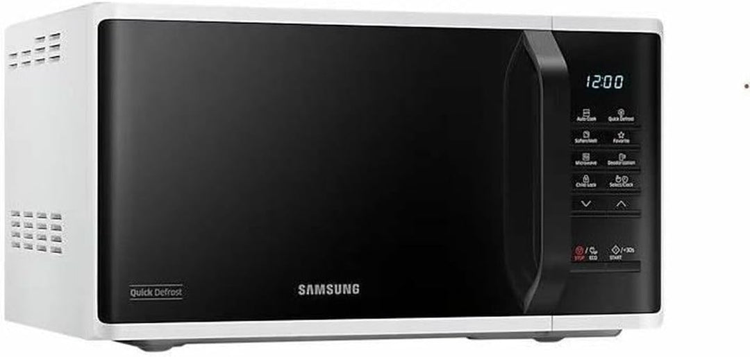 Microonde SAMSUNG Solo - Bianco - 23 L - 800 W - Cavit? in ceramica smaltata