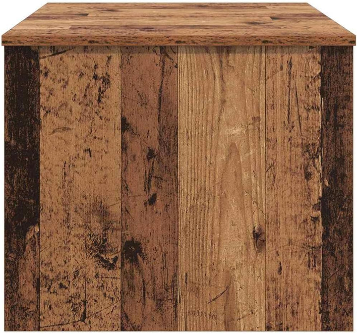 vidaXL Couchtisch Altholz 80 x 50,5 x 42,5 cm Holzwerkstoff, Eleganter Wohnzimmertisch, rechteckiges