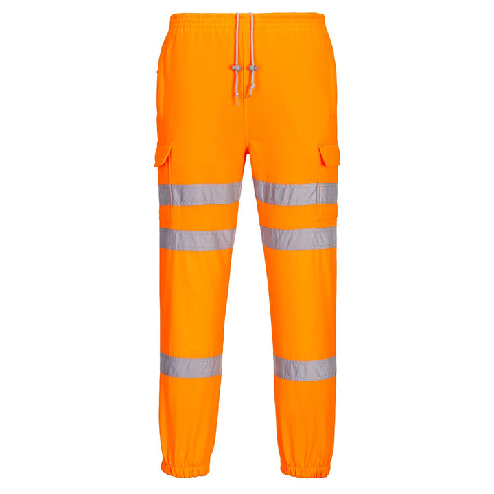 Hi-Vis Jogging Pants RIS Color: Orange Talla: Large, L
